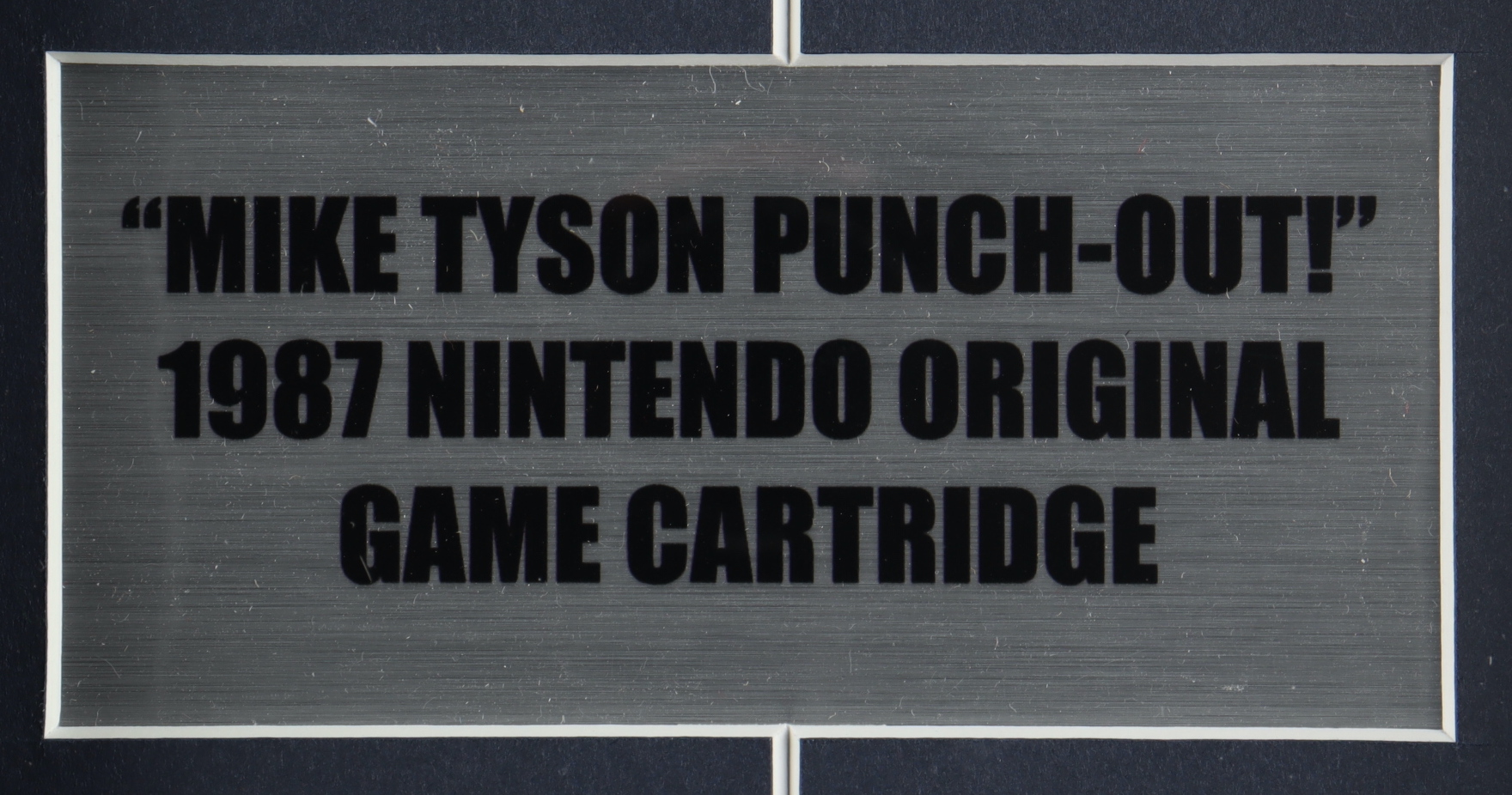 Mike Tyson Signed "Punch-Out!!" NES Game Cartridge 15x20 Custom Framed Display (PSA) at PristineAuction.com Mike Tyson Signed "Punch-Out!!" NES Game Cartridge 15x20 Custom Framed Display (PSA) at PristineAuction.com