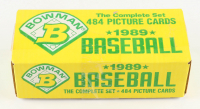 1989 Bowman Baseball Complete Set of (484) Cards with Ken Griffey Jr. #220 RC, Tino Martinez #211 RC, Gary Sheffield #142 RC, John Smoltz #266 RC at PristineAuction.com