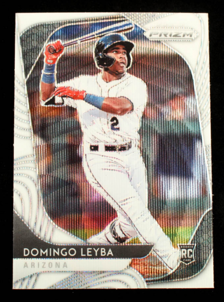 Domingo Leyba 2020 Panini Prizm Prizms Cosmic Haze #10 RC