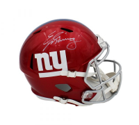 Eli Manning Signed Giants Full-Size Flash Alternate Speed Helmet (Fanatics) at PristineAuction.com