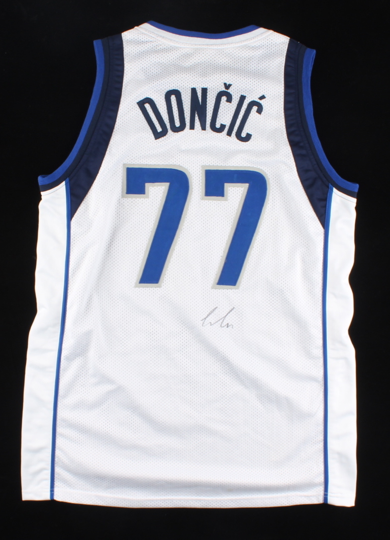 Luka Doncic Signed Jersey (PSA) at PristineAuction.com Luka Doncic Signed Jersey (PSA) at PristineAuction.com