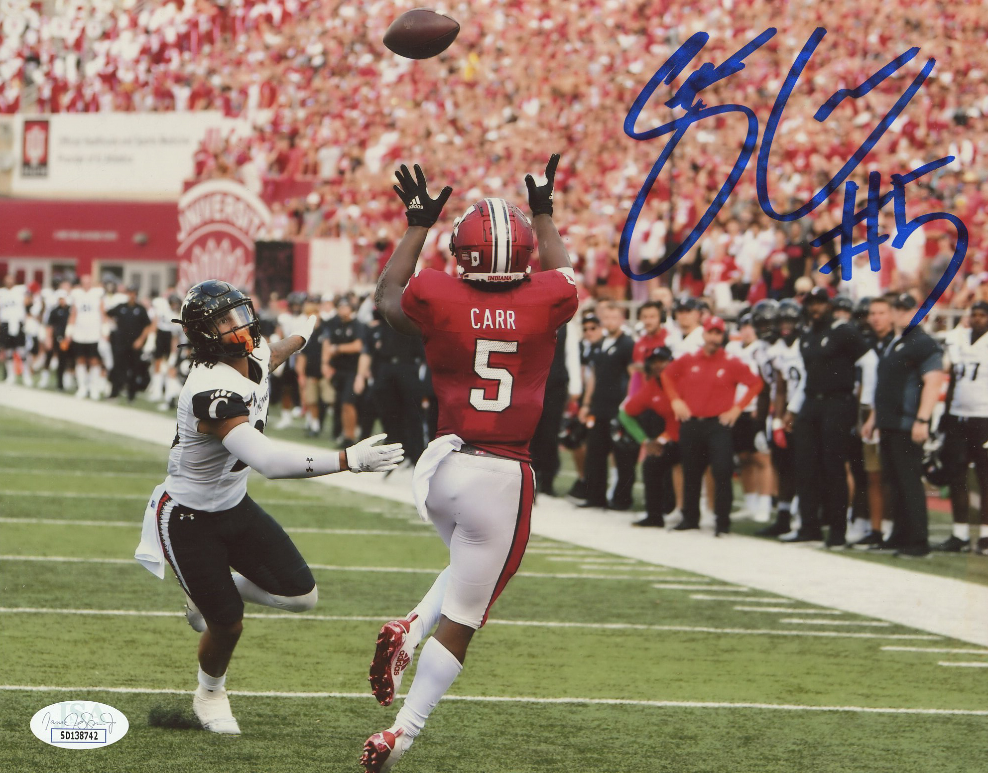 Stephen Carr Signed Indiana Hoosiers 8x10 Photo (JSA) at PristineAuction.com Stephen Carr Signed Indiana Hoosiers 8x10 Photo (JSA) at PristineAuction.com