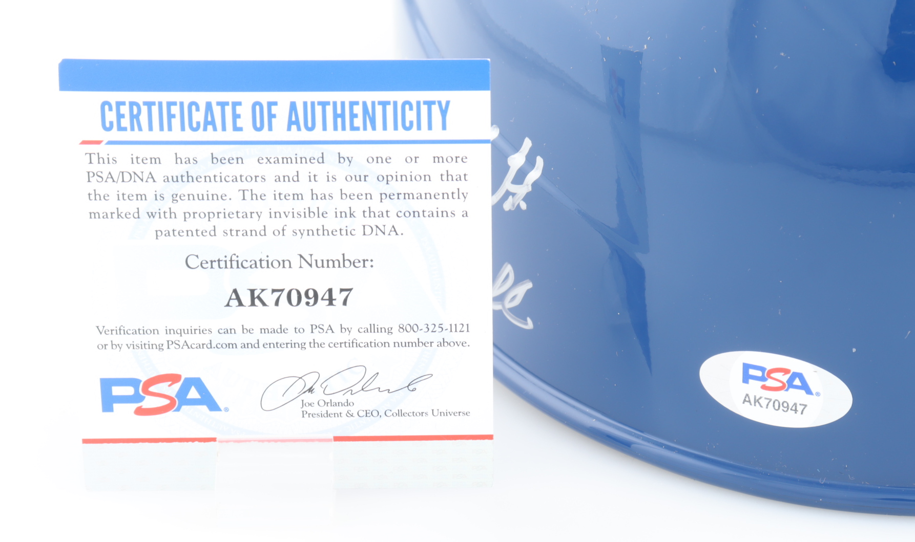 Nolan Ryan Signed Rangers Full-Size Cool Flo Helmet Batting Helmet Inscribed "108.5 M.P.H. Fastball" (PSA) at PristineAuction.com Nolan Ryan Signed Rangers Full-Size Cool Flo Helmet Batting Helmet Inscribed "108.5 M.P.H. Fastball" (PSA) at PristineAuction.com