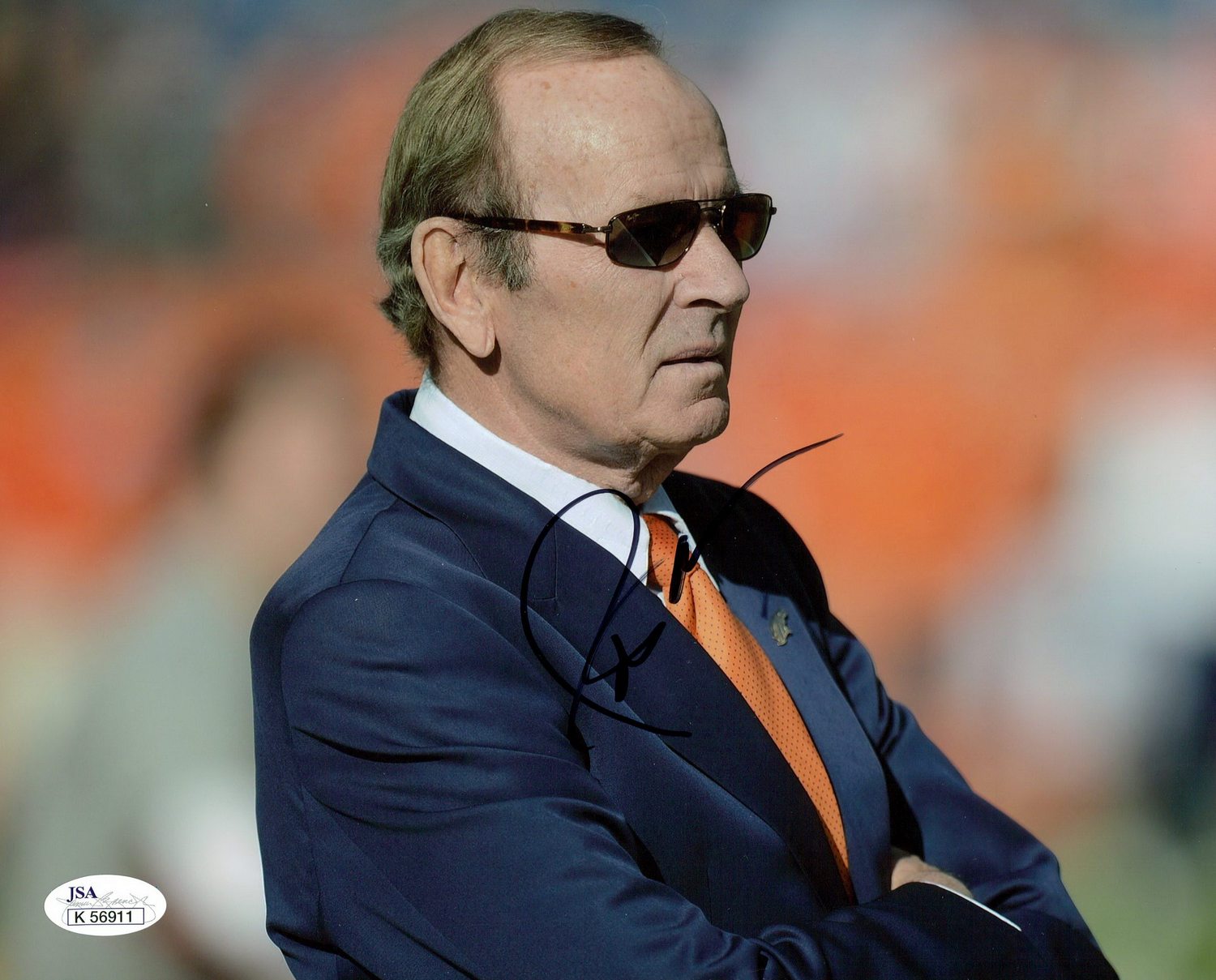 Pat Bowlen Signed Broncos 8x10 Photo (JSA COA) at PristineAuction.com Pat Bowlen Signed Broncos 8x10 Photo (JSA COA) at PristineAuction.com