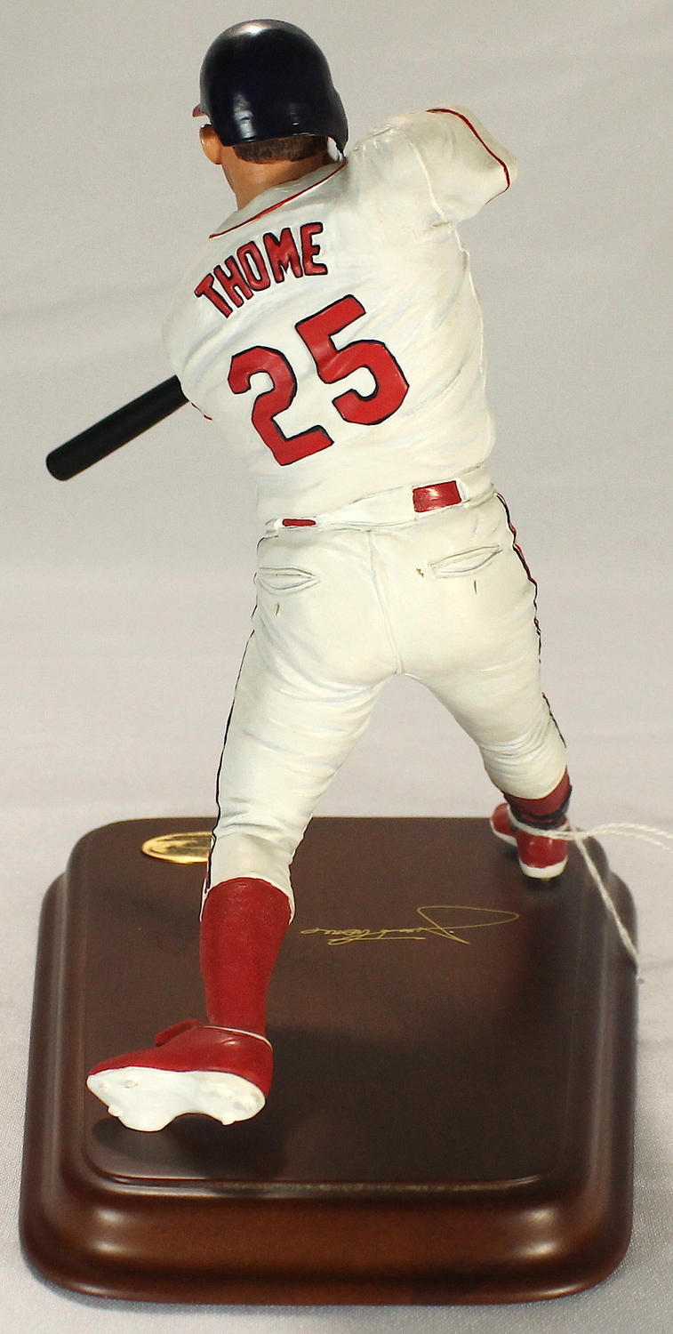 Jim Thome Indians 2002 Danbury Mint Baseball Figurine at PristineAuction.com Jim Thome Indians 2002 Danbury Mint Baseball Figurine at PristineAuction.com