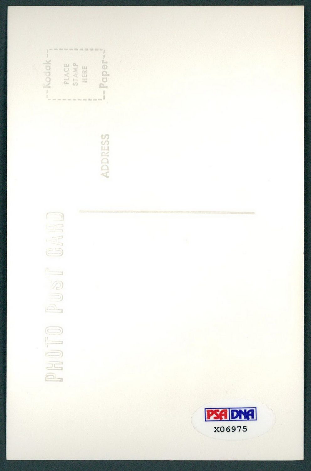 Rick Ferrell Signed 3.5x5.5 Postcard (PSA) at PristineAuction.com Rick Ferrell Signed 3.5x5.5 Postcard (PSA) at PristineAuction.com