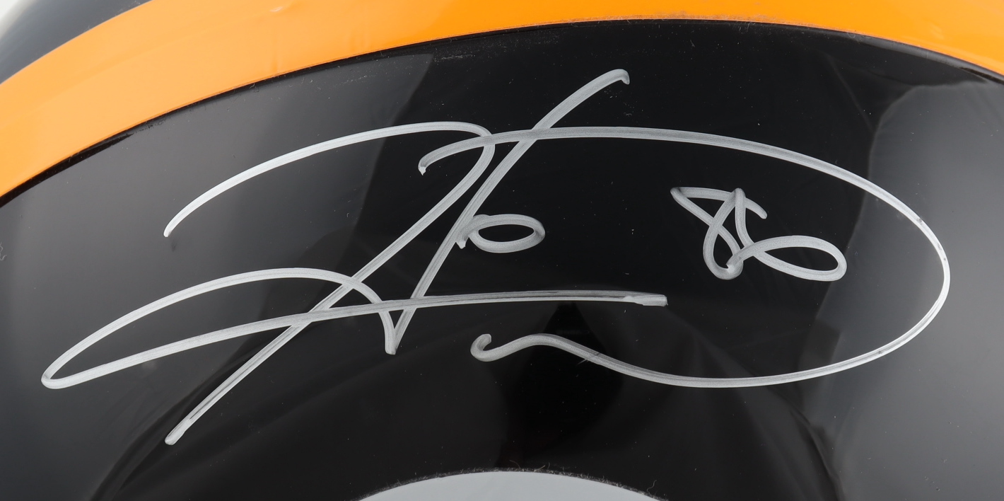 Hines Ward Signed Steelers Full-Size Helmet (Beckett Hologram) at PristineAuction.com Hines Ward Signed Steelers Full-Size Helmet (Beckett Hologram) at PristineAuction.com