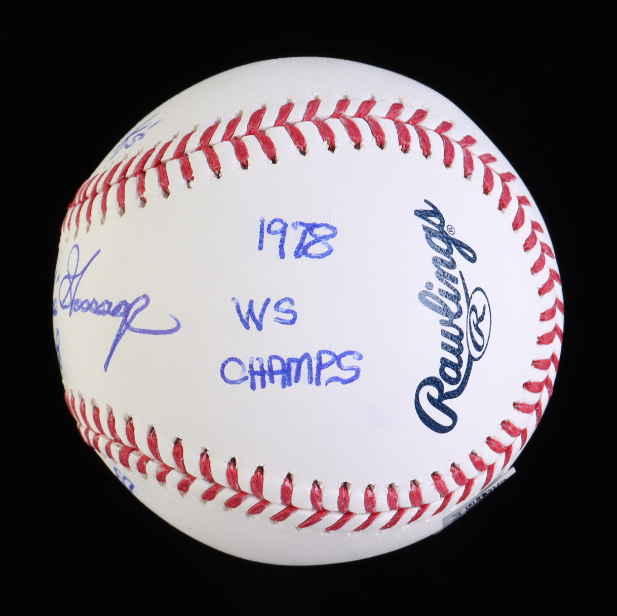 Goose Gossage Signed OML Baseball with Multiple Inscriptions (Beckett) at PristineAuction.com Goose Gossage Signed OML Baseball with Multiple Inscriptions (Beckett) at PristineAuction.com