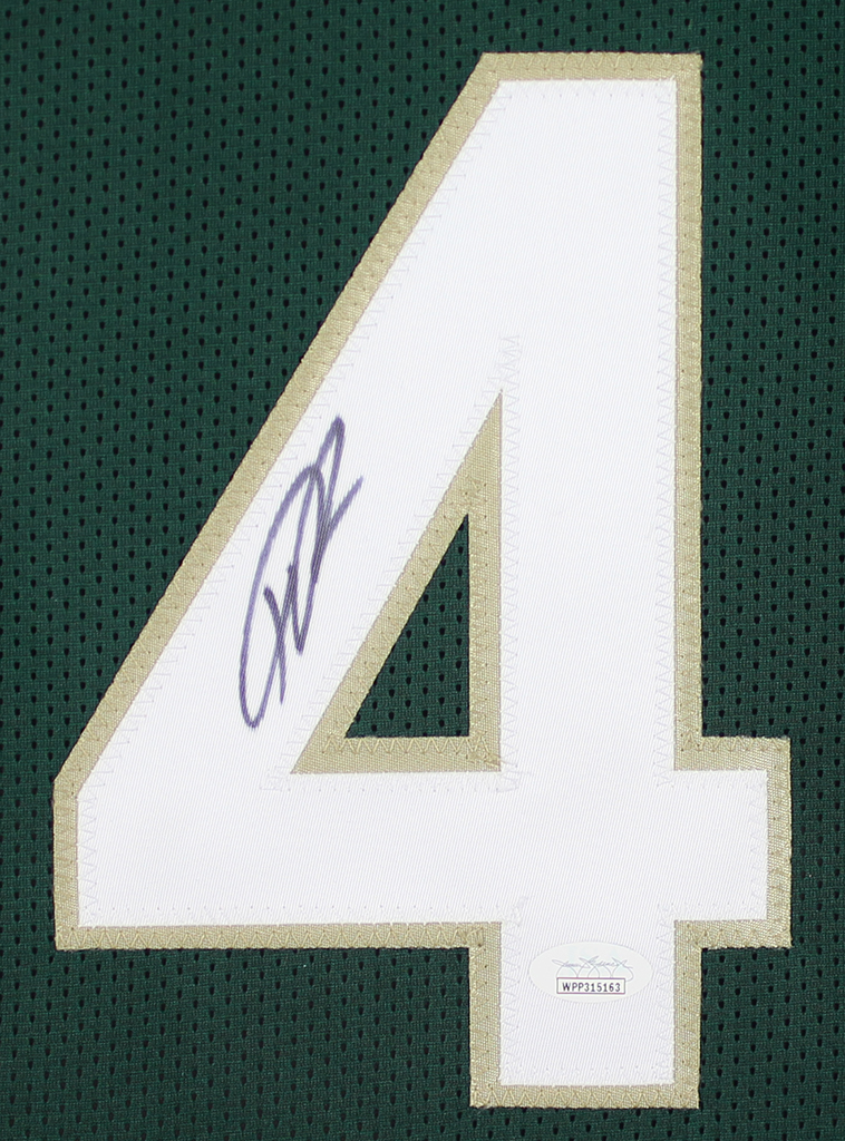 Giannis Antetokounmpo Signed 35x43 Custom Framed Jersey Display (JSA) at PristineAuction.com Giannis Antetokounmpo Signed 35x43 Custom Framed Jersey Display (JSA) at PristineAuction.com