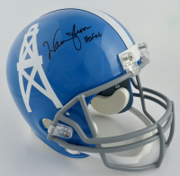 Warren Moon & Earl Campbell Signed Oilers Full-Size Helmet Inscribed "HOF 06" (Beckett) at PristineAuction.com