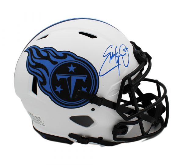 Eddie George Signed Titans Full-Siz.e Authentic On-Field Lunar Eclipse Alternate Speed Helmet (Radtke) at PristineAuction.com Eddie George Signed Titans Full-Siz.e Authentic On-Field Lunar Eclipse Alternate Speed Helmet (Radtke) at PristineAuction.com
