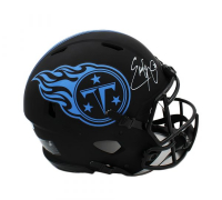 Eddie George Signed Titans Full-Size Authentic On-Field Eclipse Alternate Speed Helmet (Radtke) at PristineAuction.com