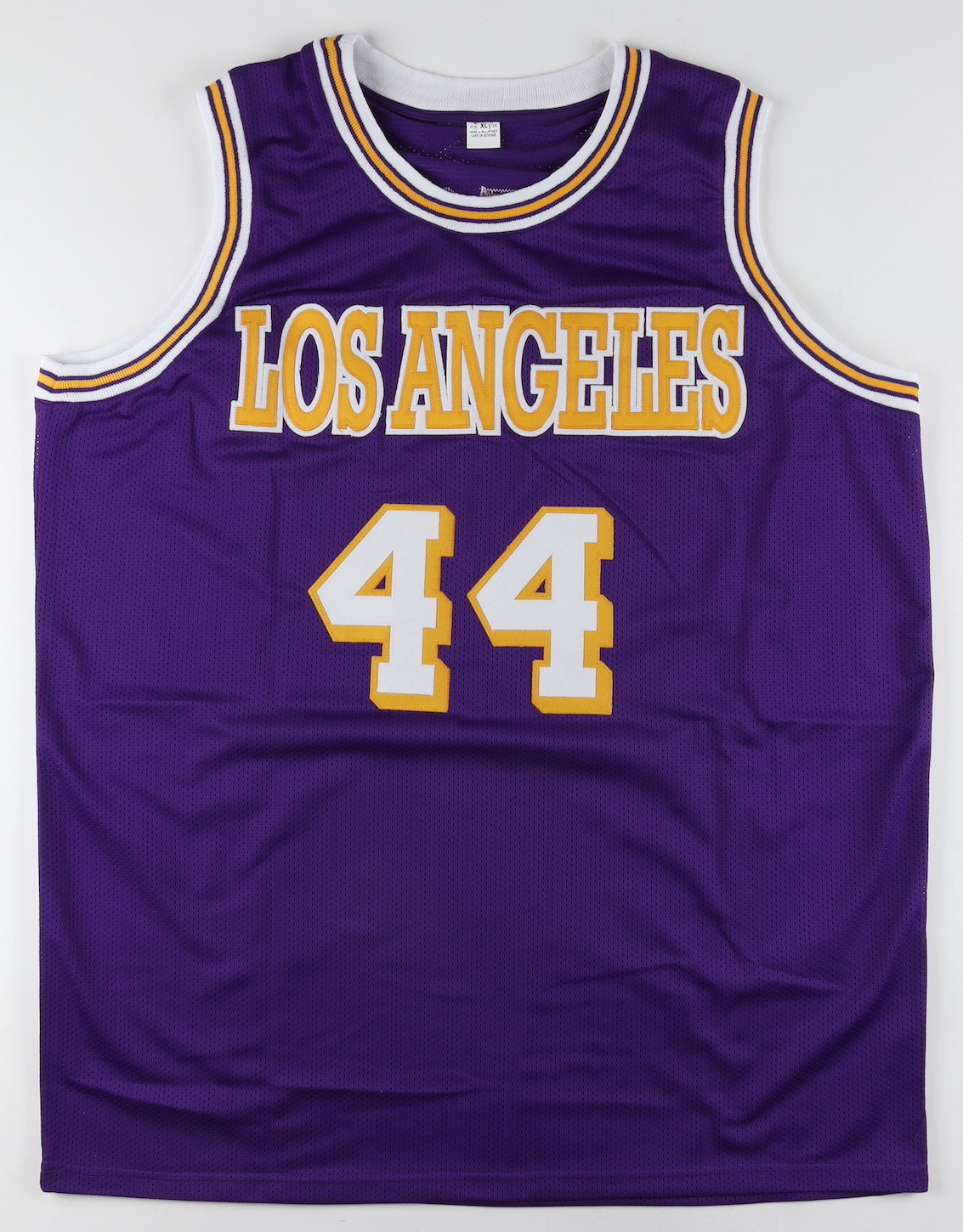 Jerry West Signed Jersey (JSA) at PristineAuction.com Jerry West Signed Jersey (JSA) at PristineAuction.com