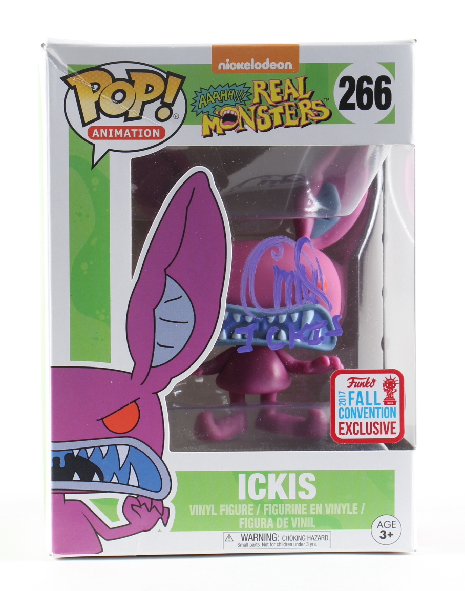 Charlie Adler Signed Pop! Animation "Aaahh!!! Real Monsters" #266 Ickis Funko Pop! Vinyl Figure Inscribed "Ickis" (PSA) at PristineAuction.com Charlie Adler Signed Pop! Animation "Aaahh!!! Real Monsters" #266 Ickis Funko Pop! Vinyl Figure Inscribed "Ickis" (PSA) at PristineAuction.com