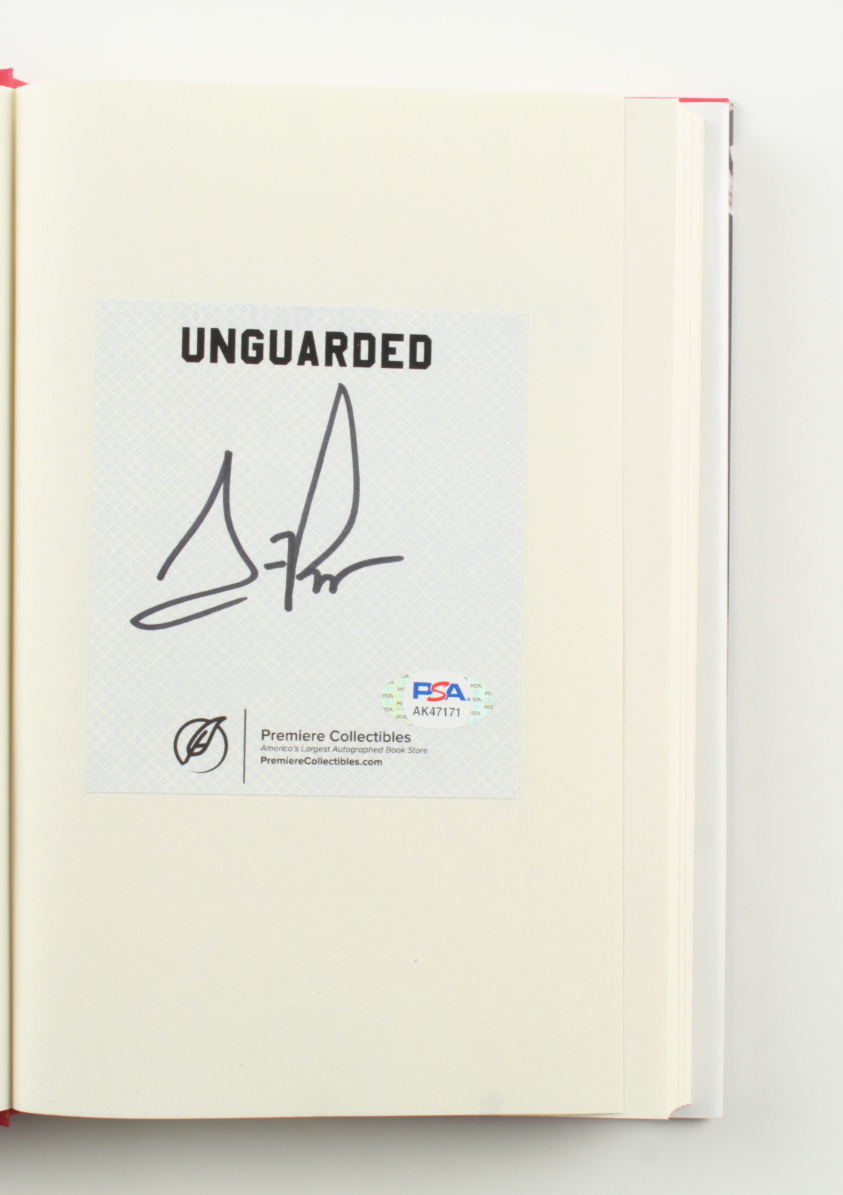 Scottie Pippen Signed "Unguarded" Hardcover Book (PSA) at PristineAuction.com Scottie Pippen Signed "Unguarded" Hardcover Book (PSA) at PristineAuction.com