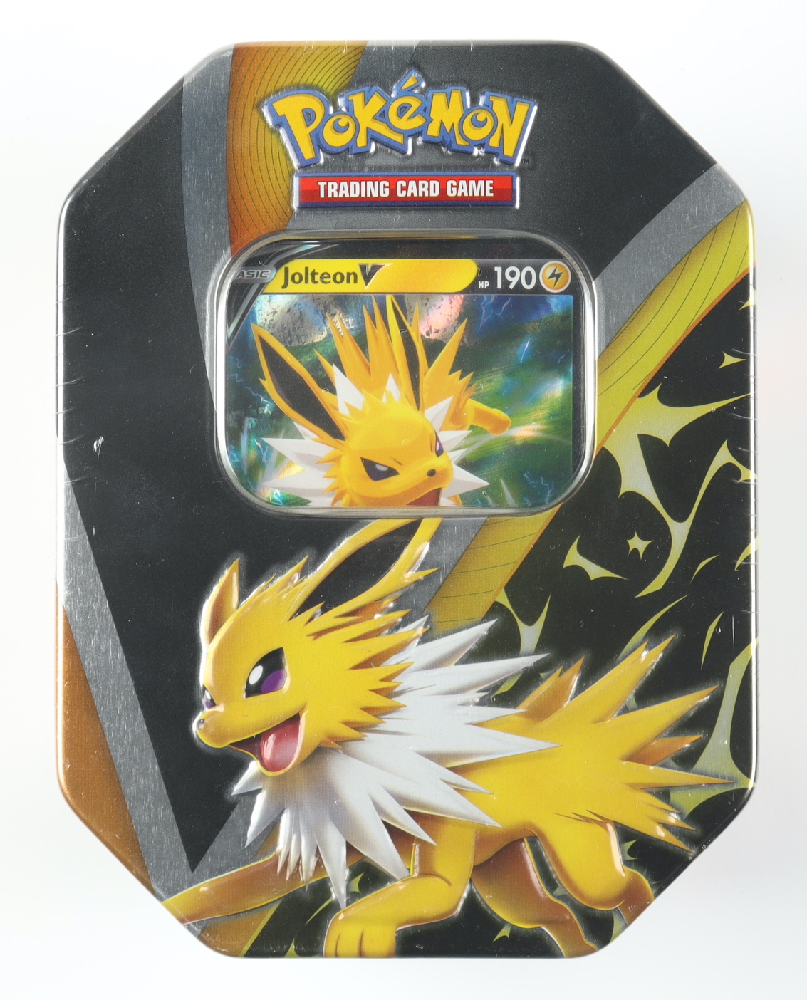 Pokemon TCG: Eevee Evolutions Tin with (4) Packs at PristineAuction.com Pokemon TCG: Eevee Evolutions Tin with (4) Packs at PristineAuction.com