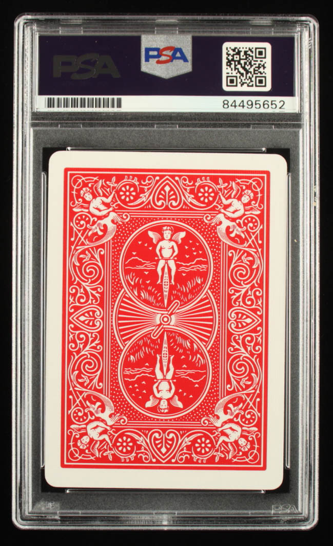 Matt Damon Signed Playing Card (PSA) at PristineAuction.com Matt Damon Signed Playing Card (PSA) at PristineAuction.com