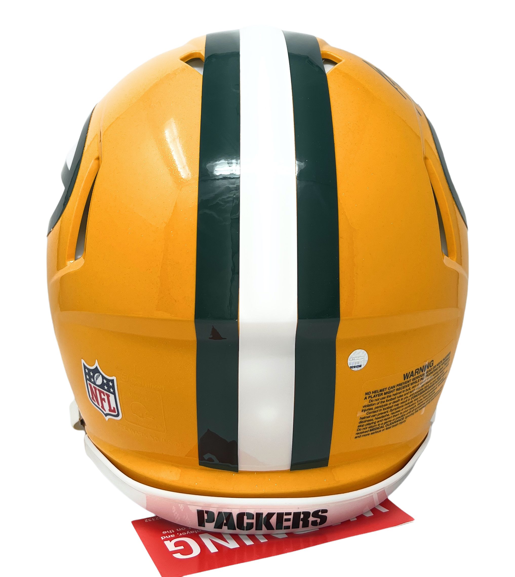 Aaron Rodgers Signed Packers Full-Size Authentic On-Field Speed Helmet Inscribed "XLV Champs" (Steiner) at PristineAuction.com Aaron Rodgers Signed Packers Full-Size Authentic On-Field Speed Helmet Inscribed "XLV Champs" (Steiner) at PristineAuction.com