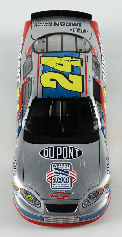Jeff Gordon LE #24 DuPont / Wright Brothers 2003 Monte Carlo 1:18 Scale Diecast Car at PristineAuction.com Jeff Gordon LE #24 DuPont / Wright Brothers 2003 Monte Carlo 1:18 Scale Diecast Car at PristineAuction.com