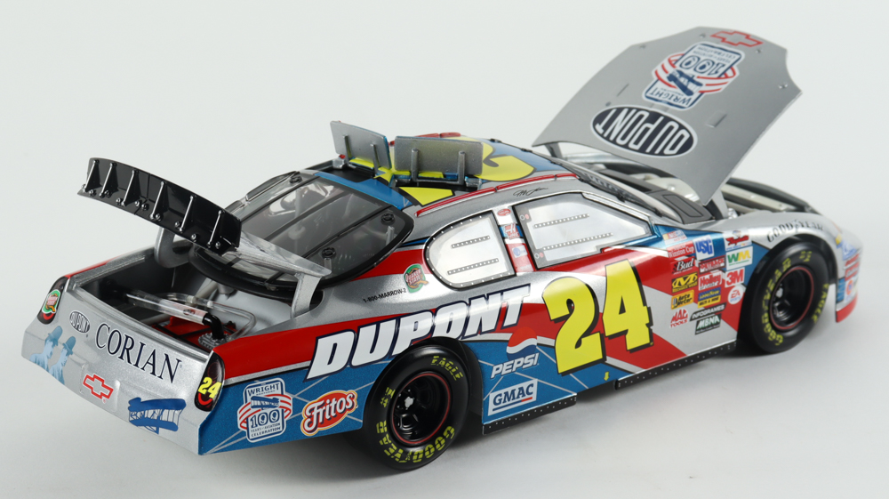 Jeff Gordon LE #24 DuPont / Wright Brothers 2003 Monte Carlo 1:18 Scale Diecast Car at PristineAuction.com Jeff Gordon LE #24 DuPont / Wright Brothers 2003 Monte Carlo 1:18 Scale Diecast Car at PristineAuction.com