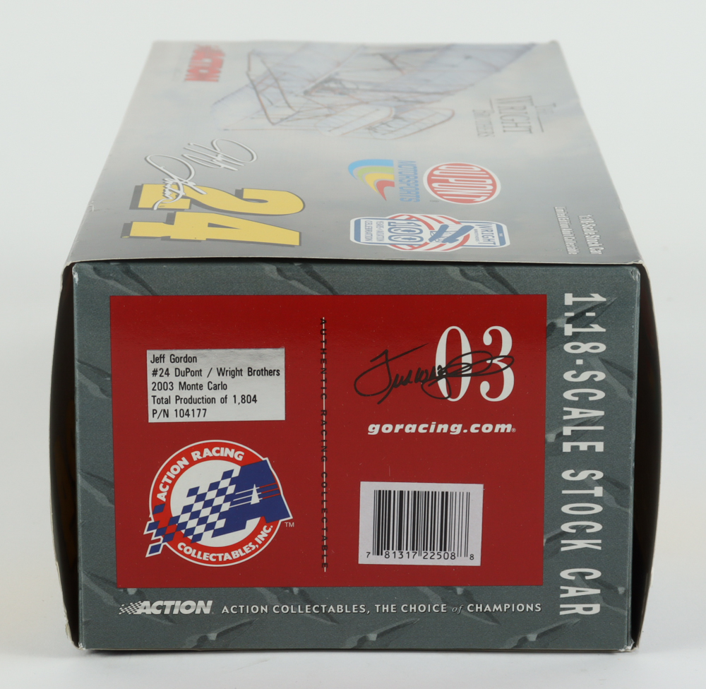 Jeff Gordon LE #24 DuPont / Wright Brothers 2003 Monte Carlo 1:18 Scale Diecast Car at PristineAuction.com Jeff Gordon LE #24 DuPont / Wright Brothers 2003 Monte Carlo 1:18 Scale Diecast Car at PristineAuction.com
