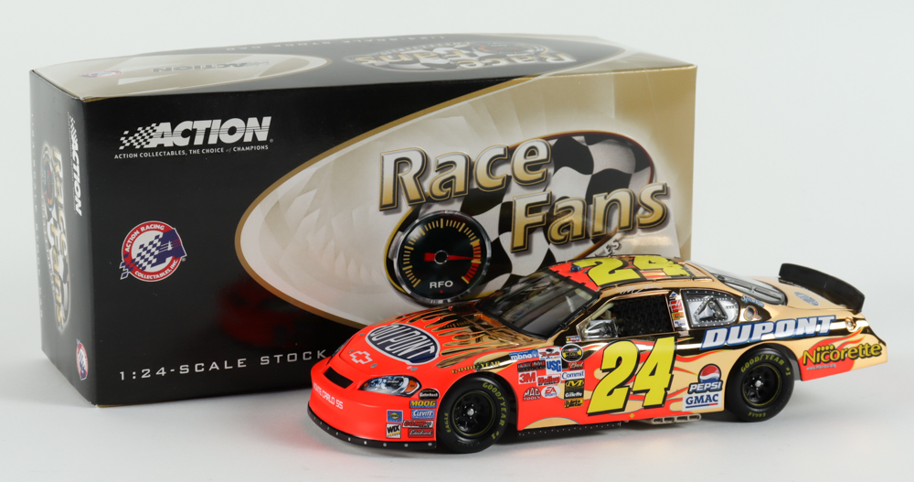 Jeff Gordon LE #24 DuPont 2006 Monte Carlo Gold 1:24 Scale Diecast Car at PristineAuction.com Jeff Gordon LE #24 DuPont 2006 Monte Carlo Gold 1:24 Scale Diecast Car at PristineAuction.com
