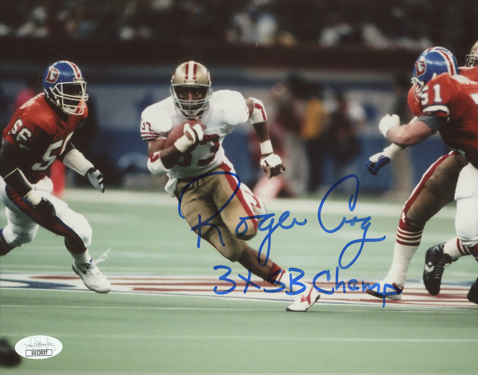 Roger Craig Signed 49ers 8x10 Photo Inscribed "3x SB Champ" (JSA) at PristineAuction.com Roger Craig Signed 49ers 8x10 Photo Inscribed "3x SB Champ" (JSA) at PristineAuction.com