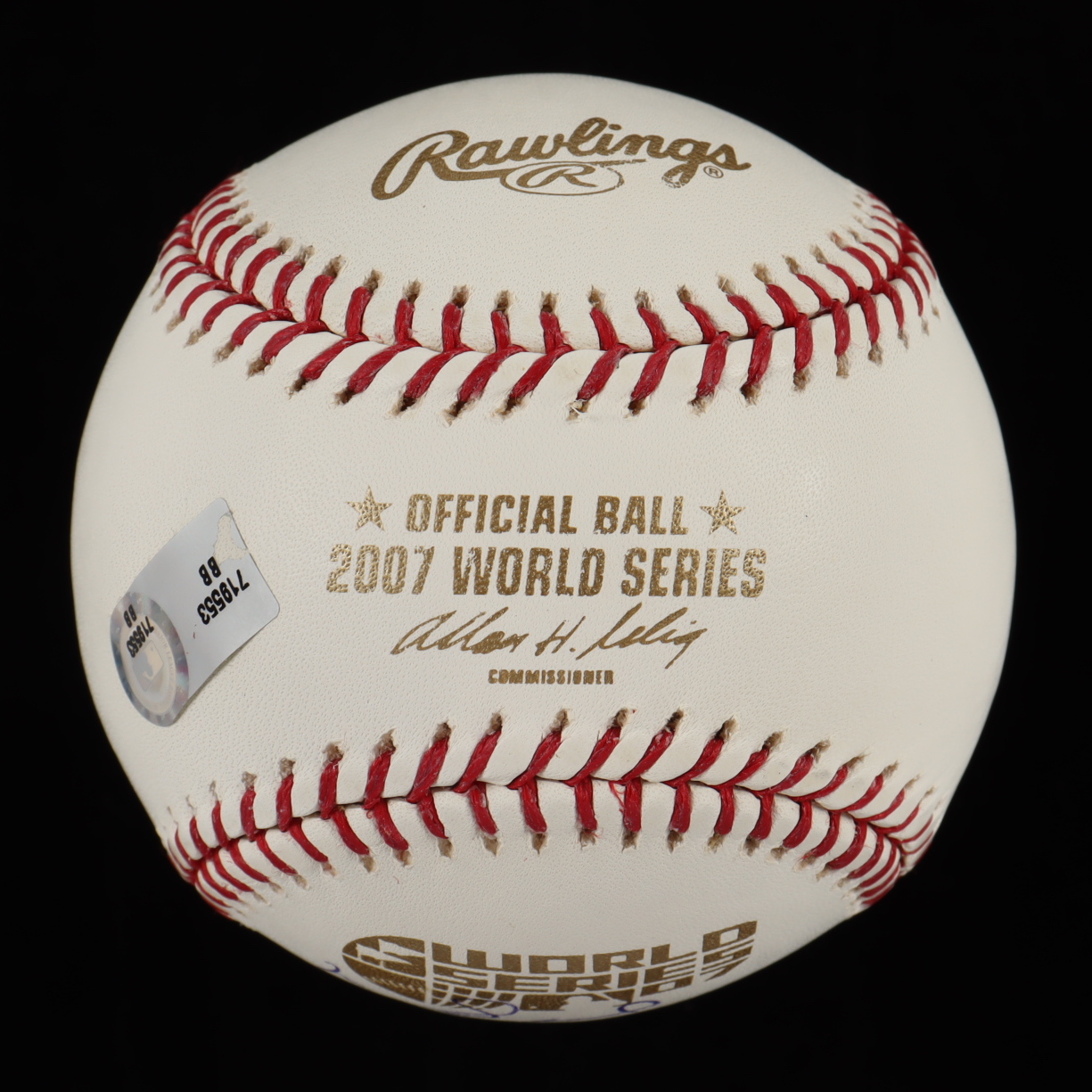 Manny Ramirez Signed 2007 World Series Baseball (MLB) at PristineAuction.com Manny Ramirez Signed 2007 World Series Baseball (MLB) at PristineAuction.com