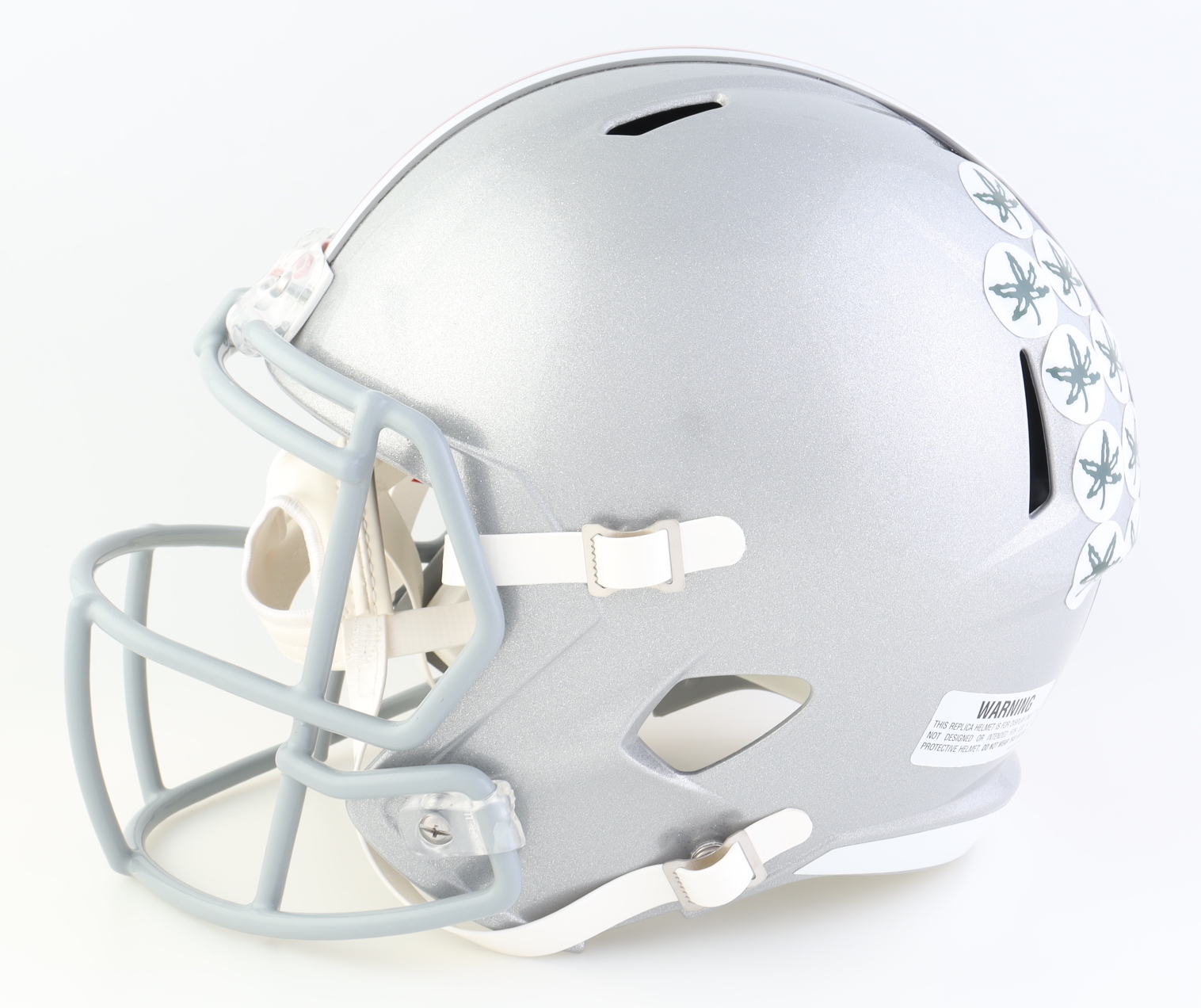 Ohio State Buckeyes Full-Size Speed Helmet Signed by (23) with Tim Spencer, Jeff Logan, Derek Combs, Pete Johnson, Michael Wiley (JSA) at PristineAuction.com Ohio State Buckeyes Full-Size Speed Helmet Signed by (23) with Tim Spencer, Jeff Logan, Derek Combs, Pete Johnson, Michael Wiley (JSA) at PristineAuction.com