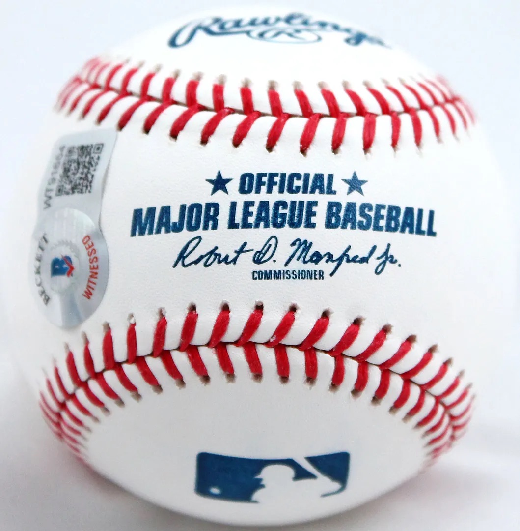 Goose Gossage Signed OML Baseball Inscribed "Trump 2024" & "F*** Joe Biden" (Beckett) at PristineAuction.com Goose Gossage Signed OML Baseball Inscribed "Trump 2024" & "F*** Joe Biden" (Beckett) at PristineAuction.com