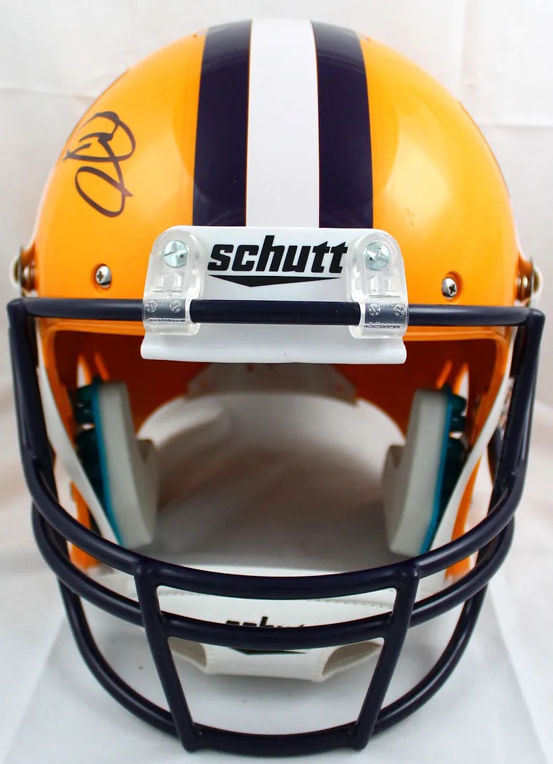 Odell Beckham Jr. Signed LSU Tigers Full-Size Helmet (Beckett) at PristineAuction.com Odell Beckham Jr. Signed LSU Tigers Full-Size Helmet (Beckett) at PristineAuction.com