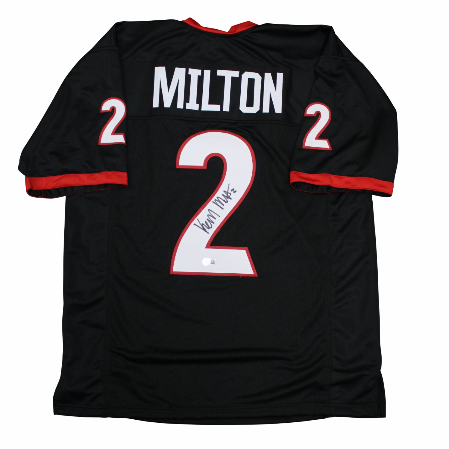 Kendall Milton Signed Jersey (Beckett) at PristineAuction.com Kendall Milton Signed Jersey (Beckett) at PristineAuction.com