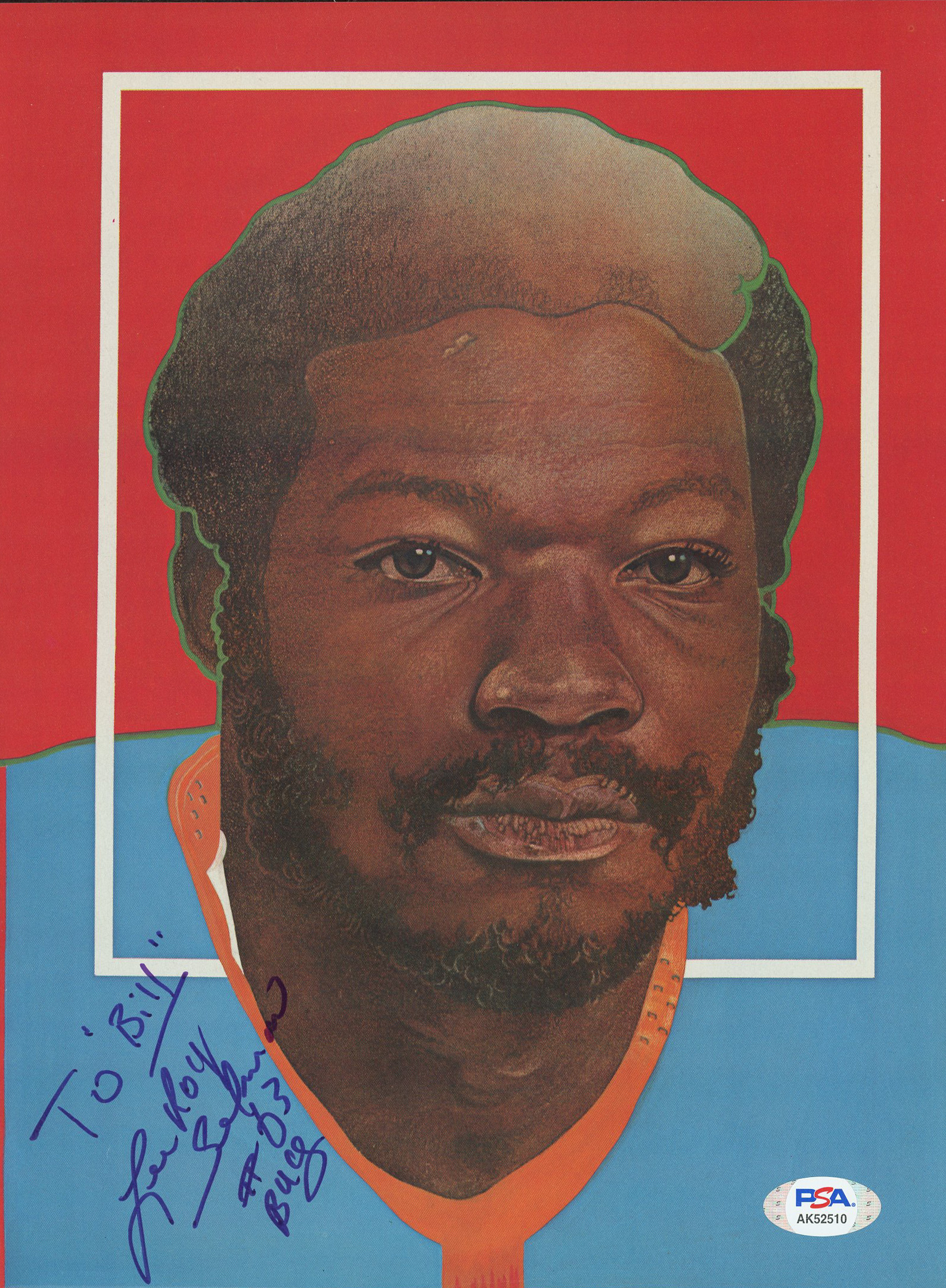 Lee Roy Selmon Signed Buccaneers 8x10 Photo Inscribed "Bucs" (PSA) at PristineAuction.com Lee Roy Selmon Signed Buccaneers 8x10 Photo Inscribed "Bucs" (PSA) at PristineAuction.com