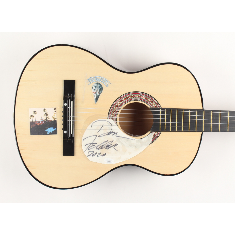 Don Felder Signed 38" Acoustic Guitar Inscribed "2020" (JSA) | Pristine ... image.