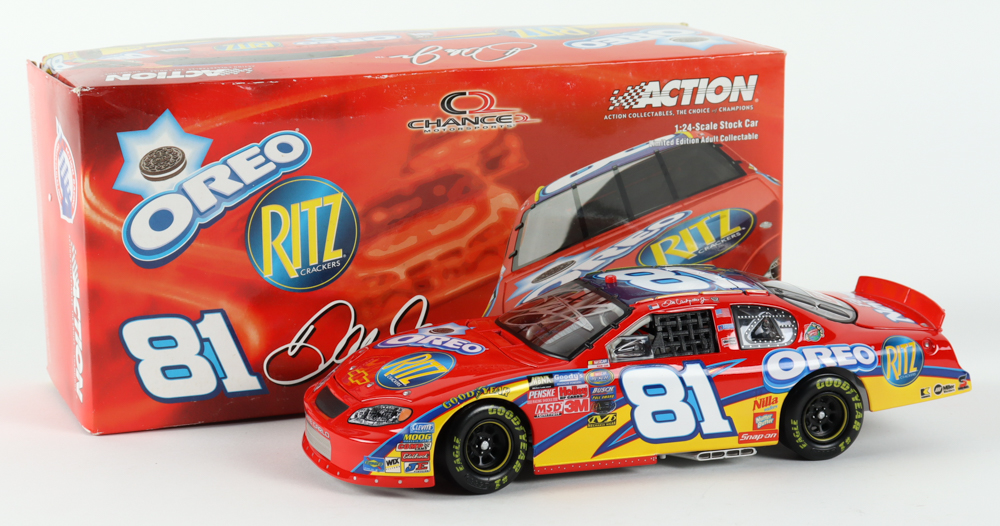 Dale Earnhardt Jr. Signed NASCAR #81 Oreo / Ritz 2005 Monte Carlo - 1:24 Premium Action Diecast Car (Dale Jr. & PA) at PristineAuction.com Dale Earnhardt Jr. Signed NASCAR #81 Oreo / Ritz 2005 Monte Carlo - 1:24 Premium Action Diecast Car (Dale Jr. & PA) at PristineAuction.com