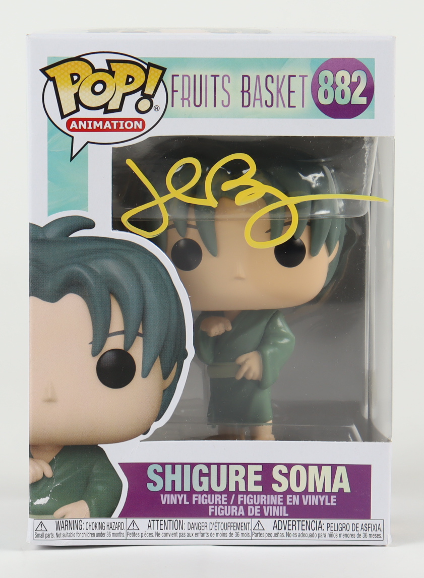 John Burgmeier Signed "Fruits Basket" #882 Shigure Soma Funko Pop! Vinyl Figure (JSA) at PristineAuction.com John Burgmeier Signed "Fruits Basket" #882 Shigure Soma Funko Pop! Vinyl Figure (JSA) at PristineAuction.com