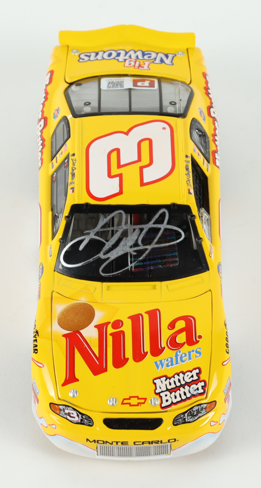 Dale Earnhardt Jr. Signed NASCAR #3 Nilla Wafers / Nutter Butter 2002 Monte Carlo - 1:24 Premium Action Diecast Car (Dale Jr. & PA) at PristineAuction.com Dale Earnhardt Jr. Signed NASCAR #3 Nilla Wafers / Nutter Butter 2002 Monte Carlo - 1:24 Premium Action Diecast Car (Dale Jr. & PA) at PristineAuction.com