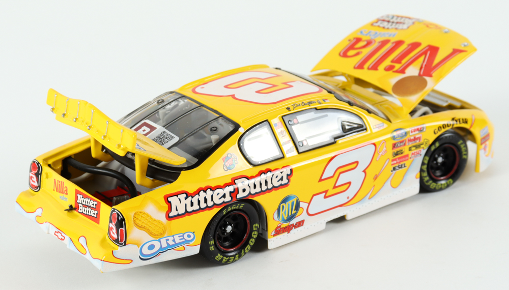 Dale Earnhardt Jr. Signed NASCAR #3 Nilla Wafers / Nutter Butter 2002 Monte Carlo - 1:24 Premium Action Diecast Car (Dale Jr. & PA) at PristineAuction.com Dale Earnhardt Jr. Signed NASCAR #3 Nilla Wafers / Nutter Butter 2002 Monte Carlo - 1:24 Premium Action Diecast Car (Dale Jr. & PA) at PristineAuction.com