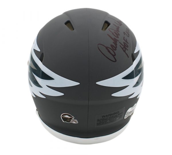 Dick Vermeil Signed Eagles AMP Alternate Speed Mini Helmet Inscribed "HOF 2022" (Vermeil) at PristineAuction.com Dick Vermeil Signed Eagles AMP Alternate Speed Mini Helmet Inscribed "HOF 2022" (Vermeil) at PristineAuction.com