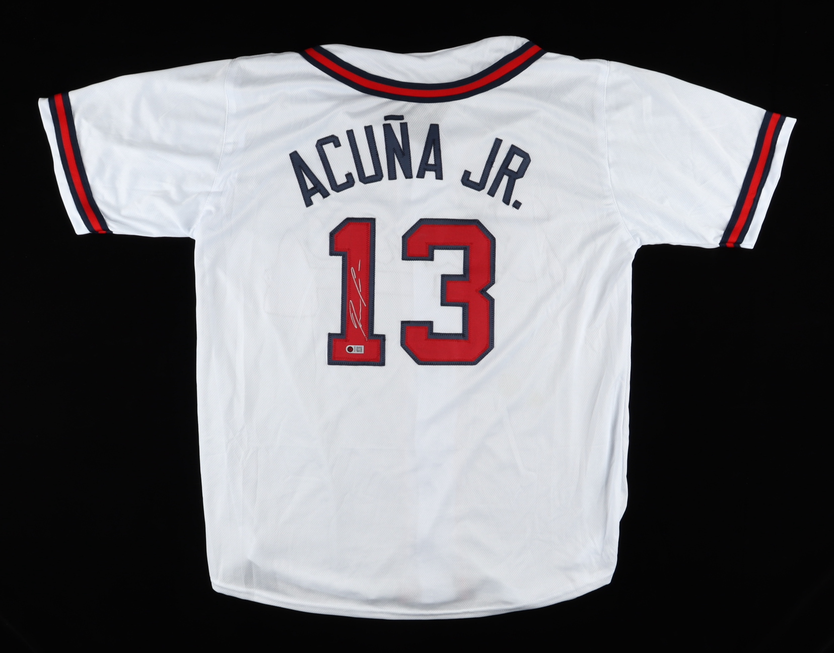 Ronald Acuna Jr. Signed Jersey (USA SM) at PristineAuction.com Ronald Acuna Jr. Signed Jersey (USA SM) at PristineAuction.com