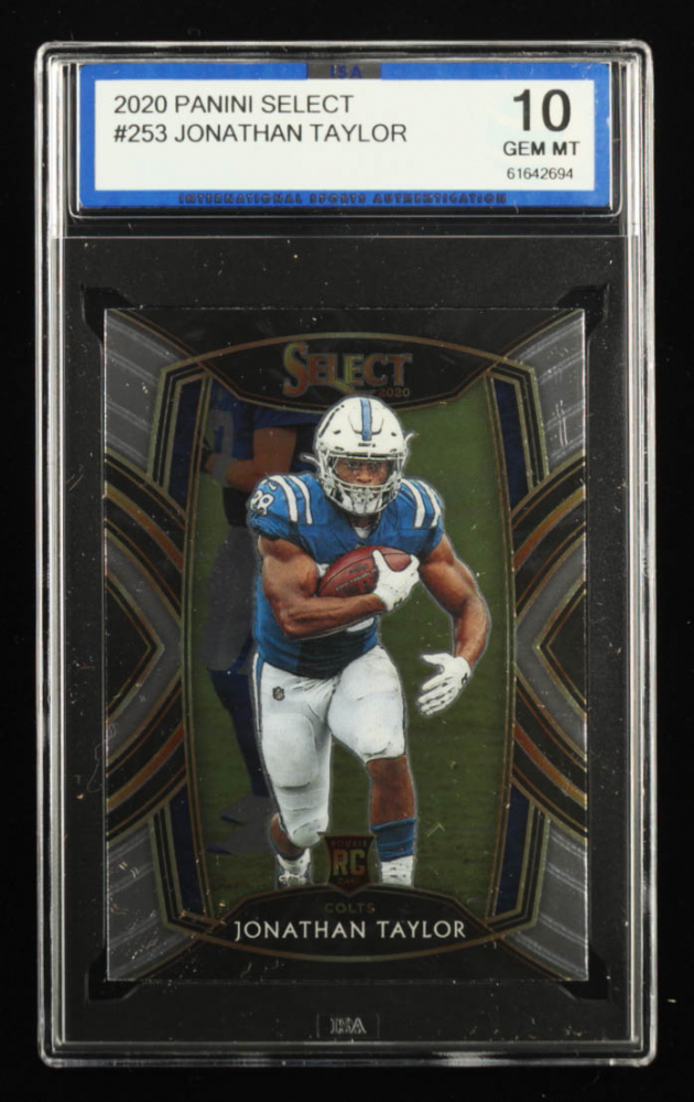 Jonathan Taylor 2020 Select 253 RC ISA 10 Pristine Auction