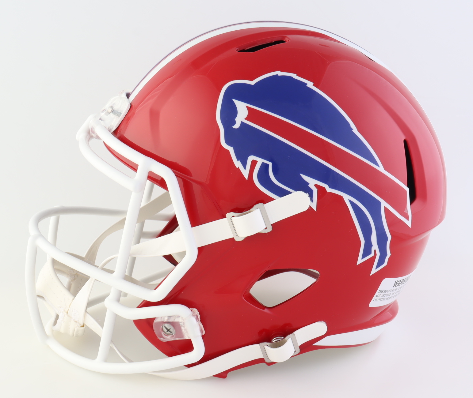 Steve Tasker Signed Bills Full-Size Speed Helmet Inscribed "Might Be Chilly!" (TSE) at PristineAuction.com Steve Tasker Signed Bills Full-Size Speed Helmet Inscribed "Might Be Chilly!" (TSE) at PristineAuction.com