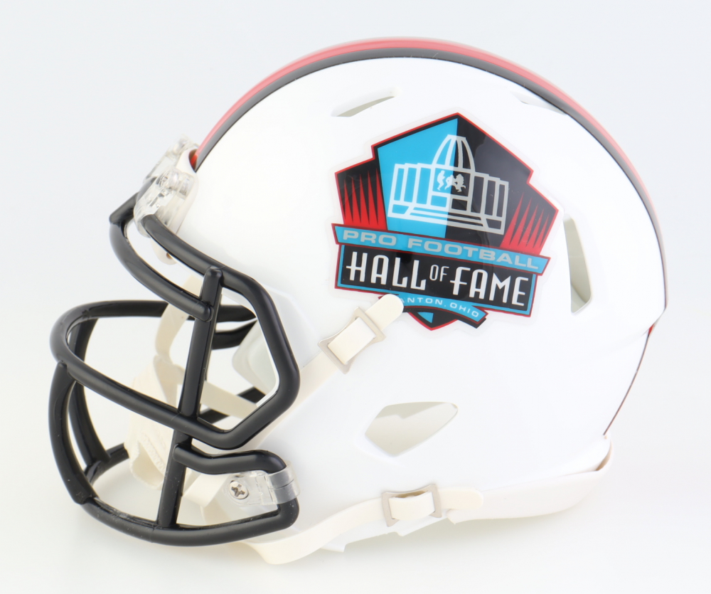Thurman Thomas Signed Hall of Fame Logo Speed Mini Helmet (Beckett ...