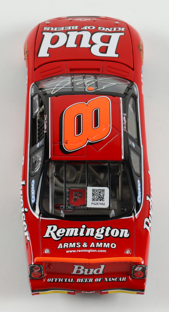 Dale Earnhardt Jr. Signed NASCAR #8 Budweiser / No Bull 2000 Monte Carlo Clear Window Bank - 1:24 Premium Action Diecast Car (Dale Jr. & PA) at PristineAuction.com Dale Earnhardt Jr. Signed NASCAR #8 Budweiser / No Bull 2000 Monte Carlo Clear Window Bank - 1:24 Premium Action Diecast Car (Dale Jr. & PA) at PristineAuction.com