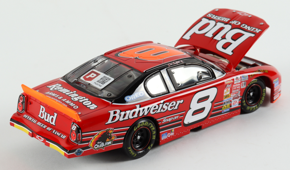 Dale Earnhardt Jr. Signed NASCAR #8 Budweiser / No Bull 2000 Monte Carlo Clear Window Bank - 1:24 Premium Action Diecast Car (Dale Jr. & PA) at PristineAuction.com Dale Earnhardt Jr. Signed NASCAR #8 Budweiser / No Bull 2000 Monte Carlo Clear Window Bank - 1:24 Premium Action Diecast Car (Dale Jr. & PA) at PristineAuction.com