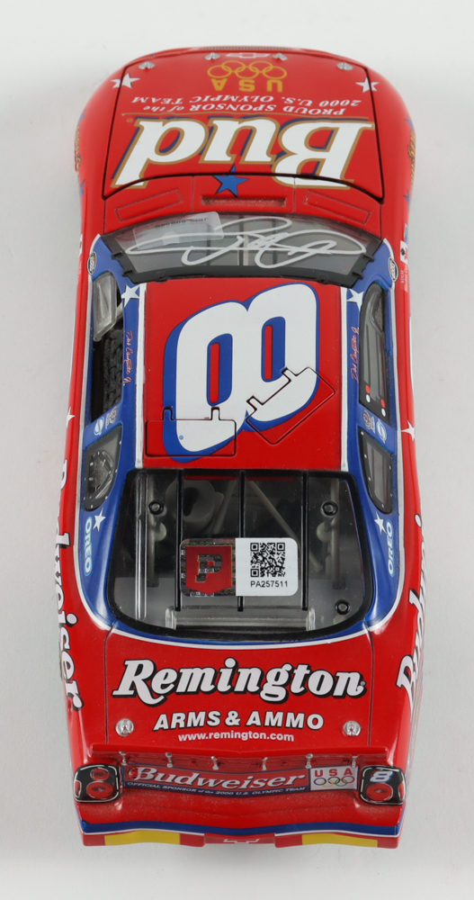 Dale Earnhardt Jr. Signed NASCAR #8 Budweiser / U.S. Olympic Team 2000 Monte Carlo - 1:24 Premium Action Diecast Car (Dale Jr. & PA) at PristineAuction.com Dale Earnhardt Jr. Signed NASCAR #8 Budweiser / U.S. Olympic Team 2000 Monte Carlo - 1:24 Premium Action Diecast Car (Dale Jr. & PA) at PristineAuction.com