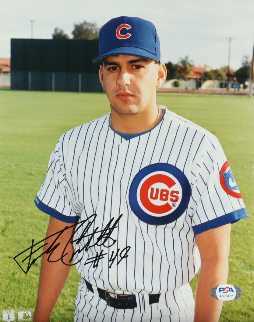 Frank Castillo Signed Cubs 8x10 Photo (PSA) at PristineAuction.com Frank Castillo Signed Cubs 8x10 Photo (PSA) at PristineAuction.com