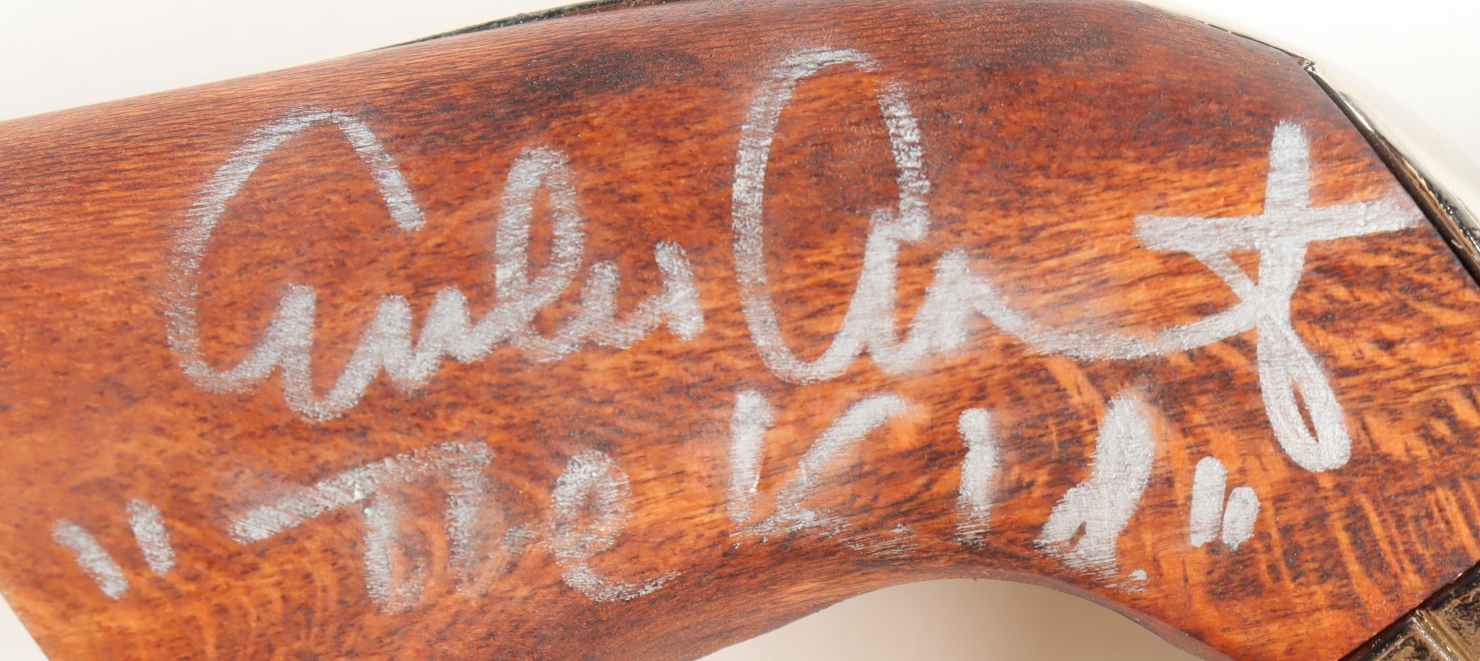 Emilio Estevez Signed "Young Guns" Denix Colt Calvary Prop Revolver Inscribed "The Kid" (Beckett) at PristineAuction.com Emilio Estevez Signed "Young Guns" Denix Colt Calvary Prop Revolver Inscribed "The Kid" (Beckett) at PristineAuction.com