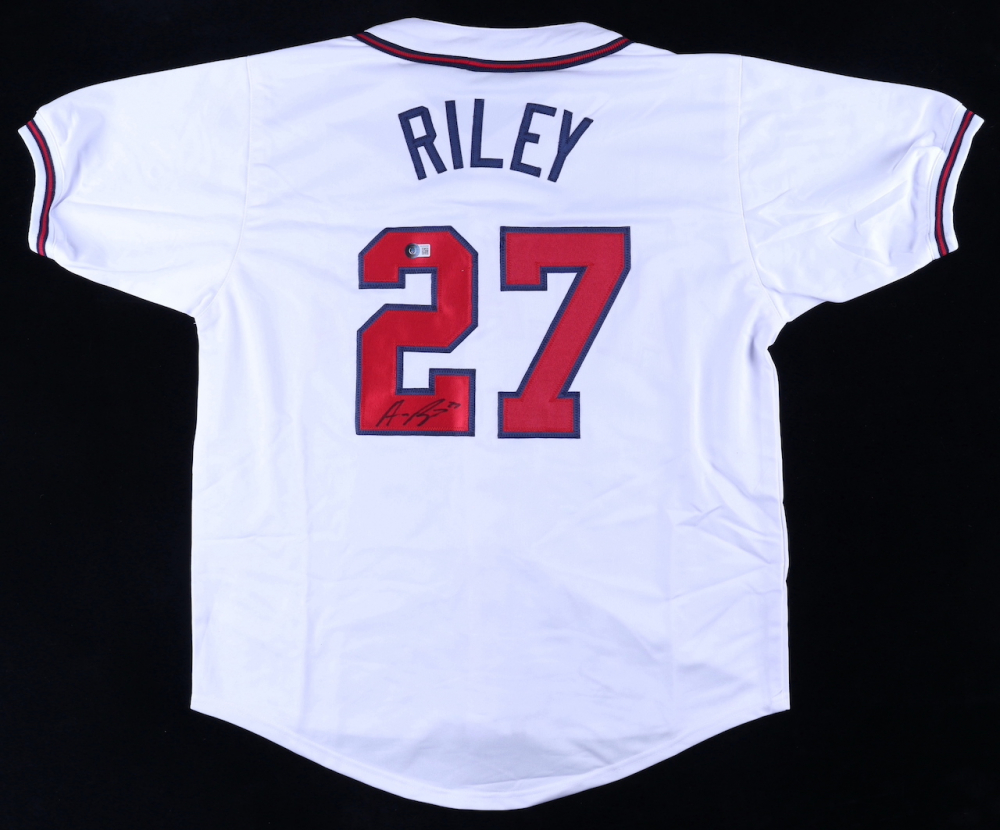 Austin Riley Signed Jersey (Beckett) | Pristine Auction