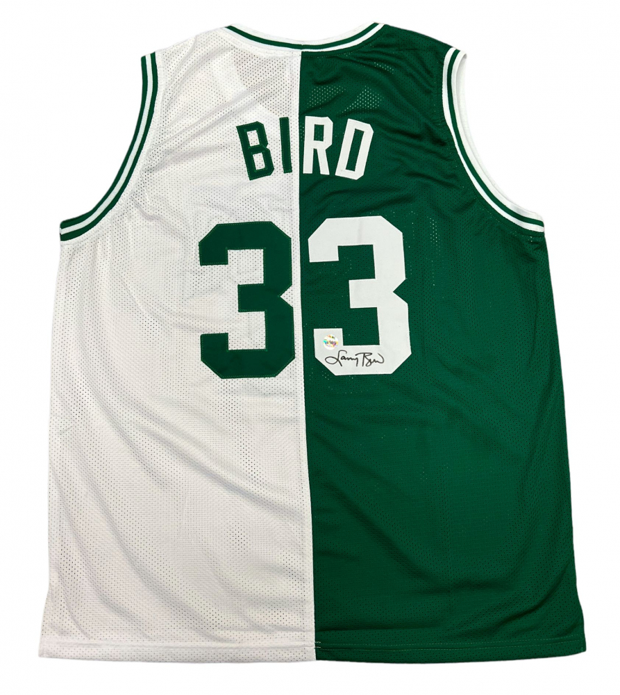 Larry Bird Signed Jersey (Bird) at PristineAuction.com Larry Bird Signed Jersey (Bird) at PristineAuction.com
